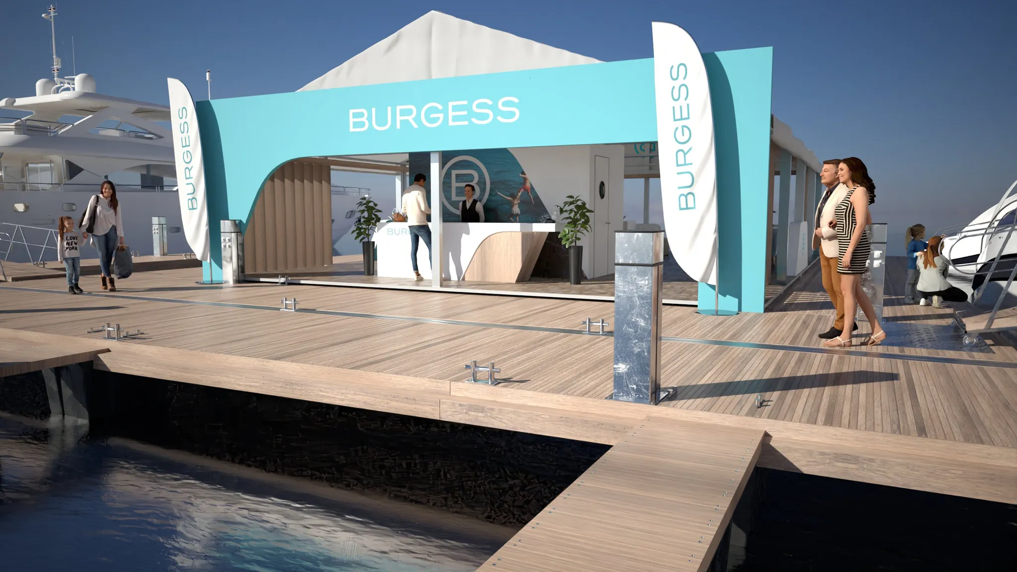 30x40 Île booth design by Reaction Space